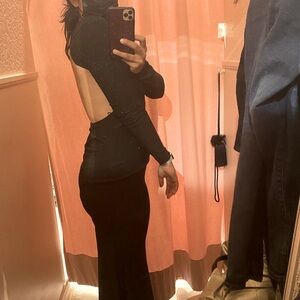 Perfect open back prom dress